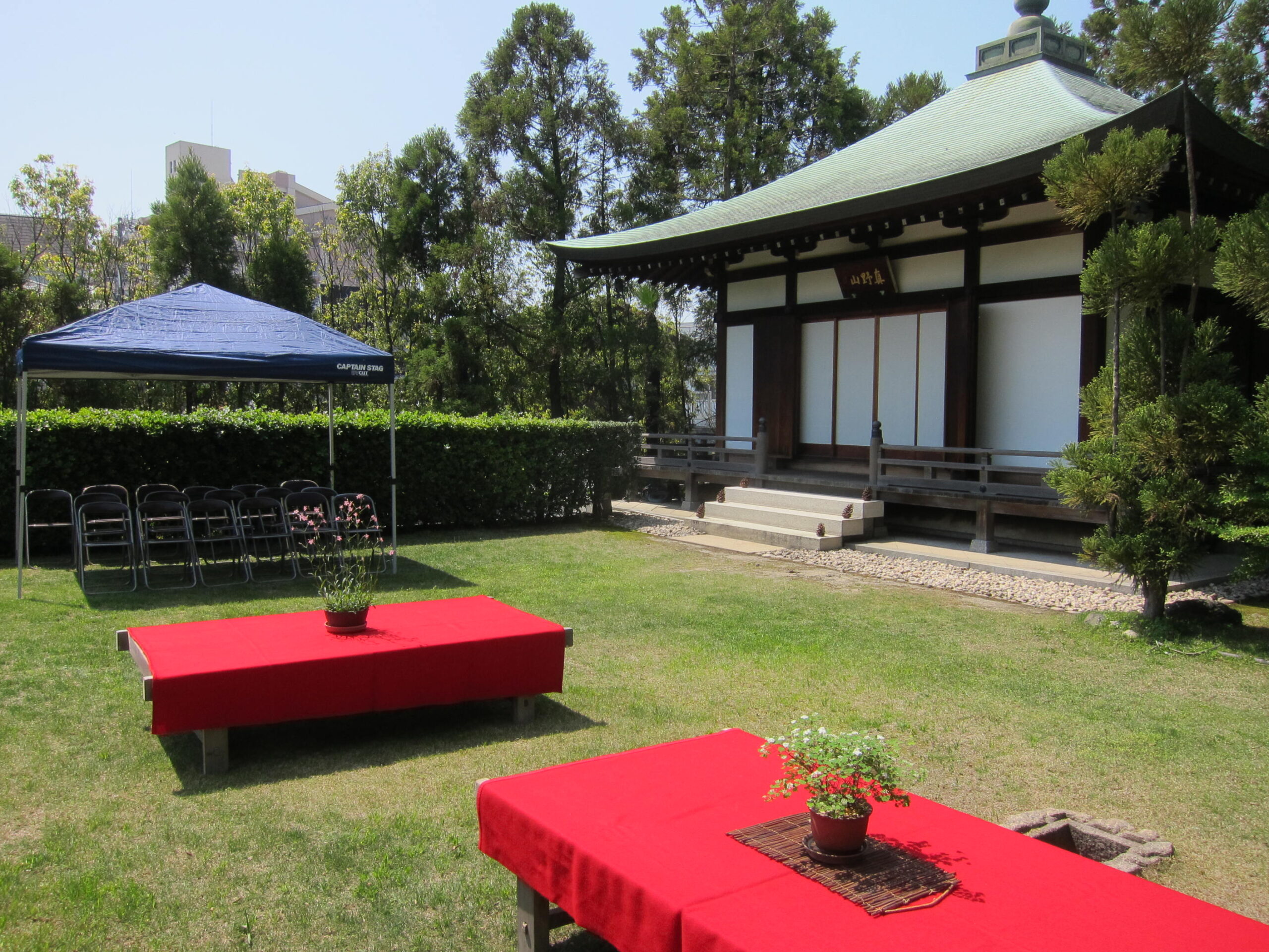 高福寺の境内