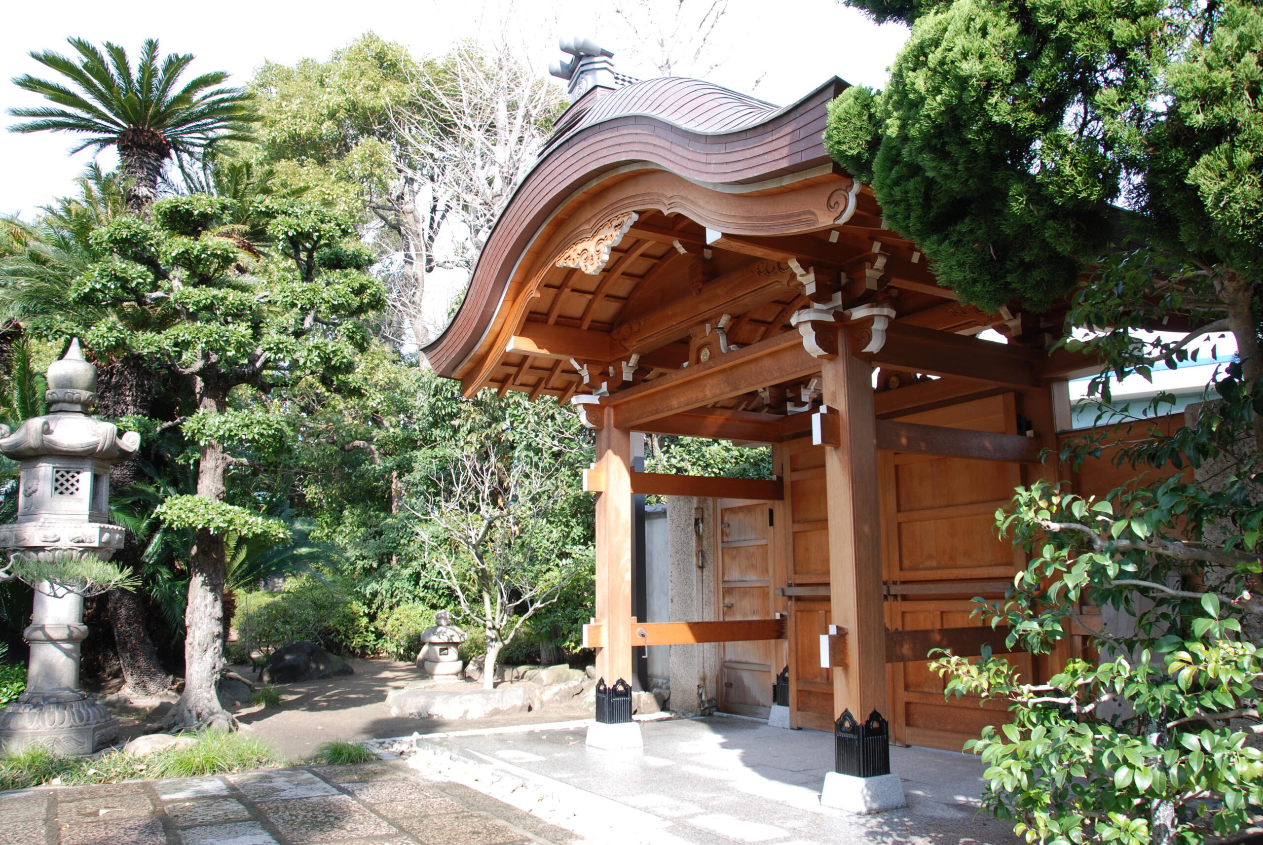 高福寺の門